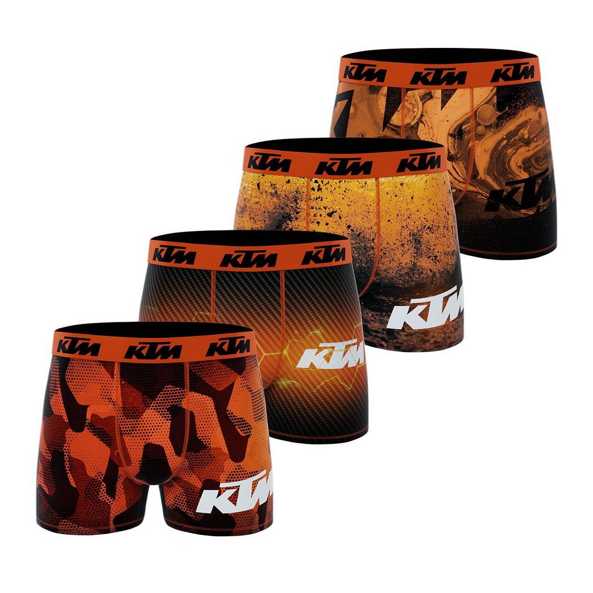 KTM Lot de 4 Boxers homme KTM8