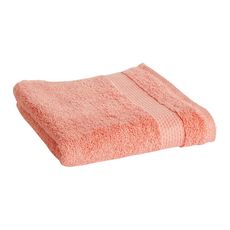 ACTUEL Drap de bain uni en coton 600 g/m² (Rose corail)