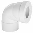 Wirquin Pipe de WC courte en angle de 90 °C Diam.10 cm WIRQUIN