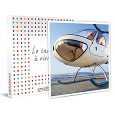 Smartbox Coffret Cadeau - Vol d'initiation au pilotage d'hélicoptère à Chalon-sur-Saône -
