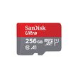 SANDISK Carte Micro SD Ultra microSDXC 256Go + SD Adapteur