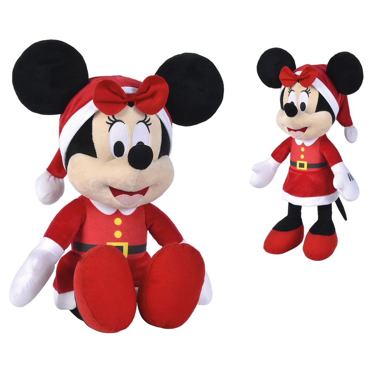 SIMBA Peluche Minnie costume de Noël 45cm pas cher 