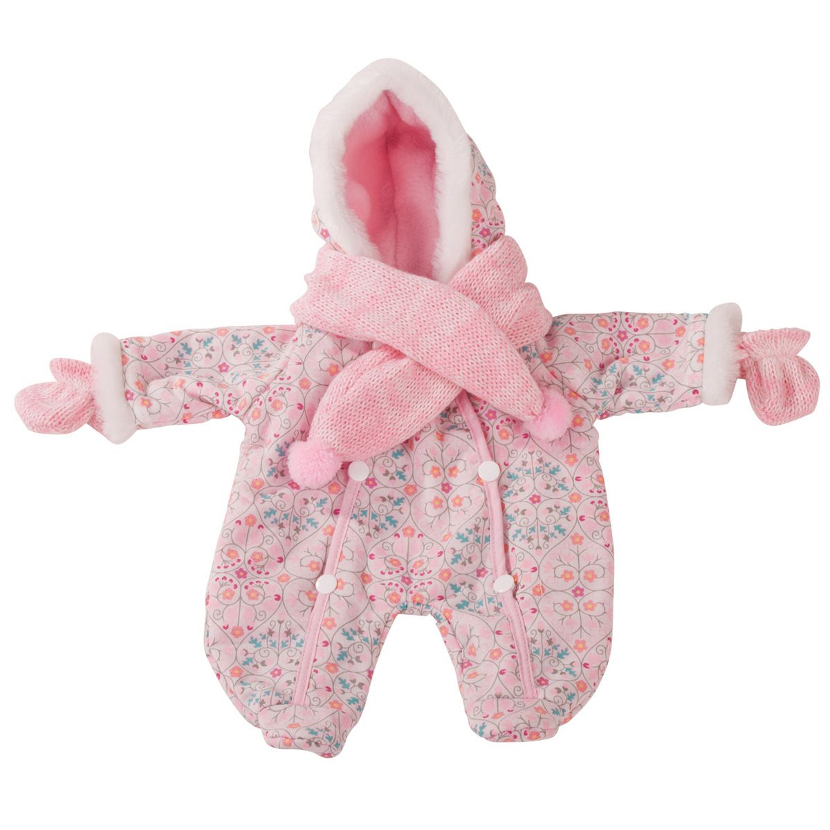 Gotz Vêtements pour poupée de 30 à 33 cm : Combinaison rose pour bébé pas  cher 