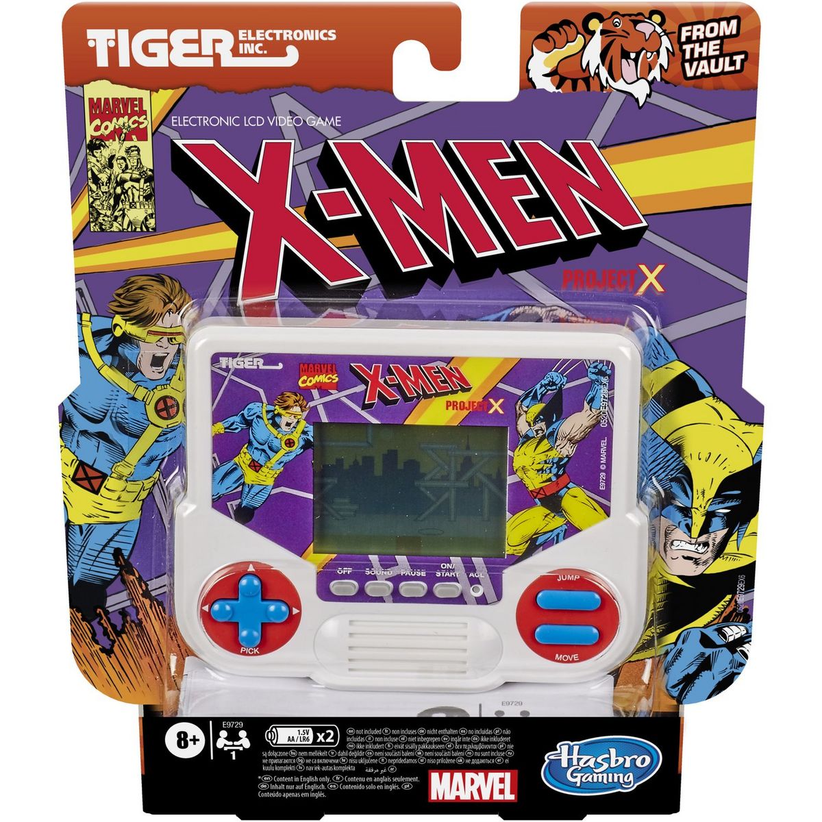 HASBRO Console Rétro Tiger Electronics X-Men Project X Marvel