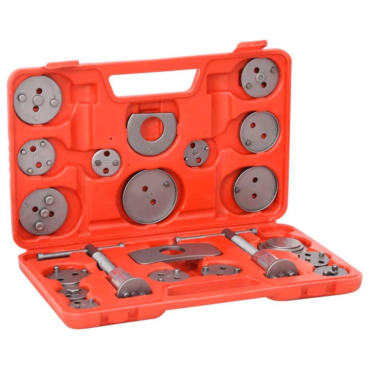 VIDAXL Kit d'outils de filetage de piston d'etrier