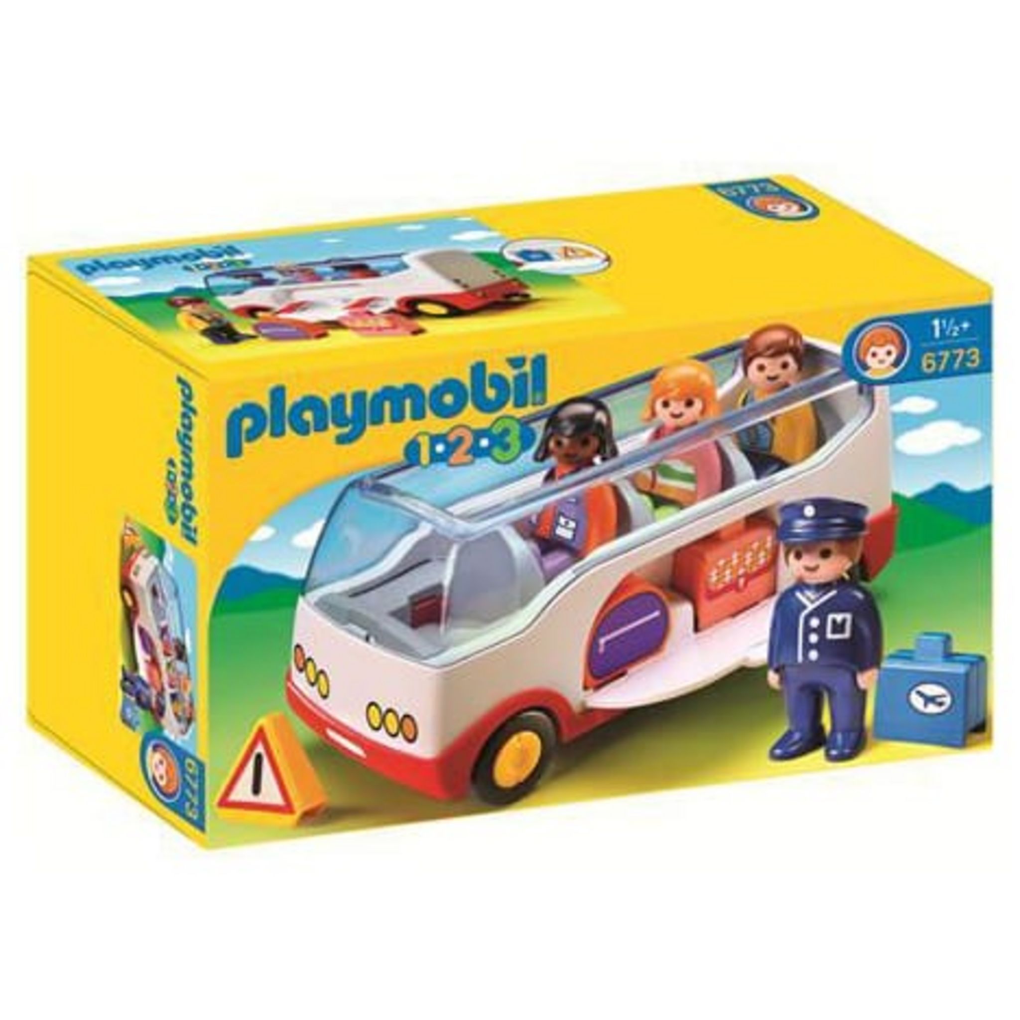 Playmobil - 1.2.3 70179 Train avec Passagers et Circuit