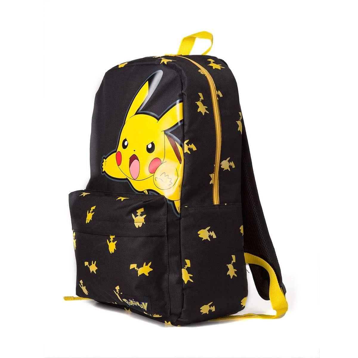 Sac à dos noir Pikachu - Pokemon pas cher 
