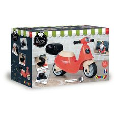 SMOBY Porteur Scooter Food express