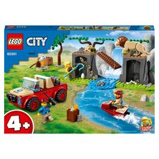 LEGO City Wildlife 60301 Le tout-terrain de sauvetage des animaux sauvages