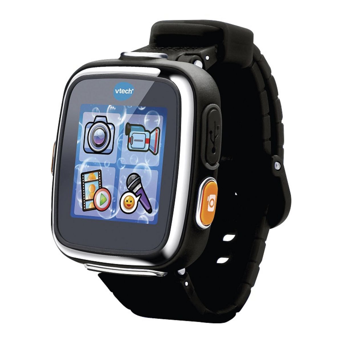 VTECH Kidizoom Smartwatch connect Dx noire pas cher Auchan