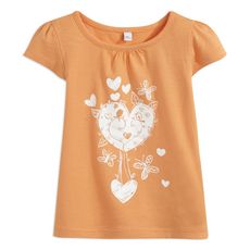 IN EXTENSO Tee-shirt manches courtes bébé (Orange)