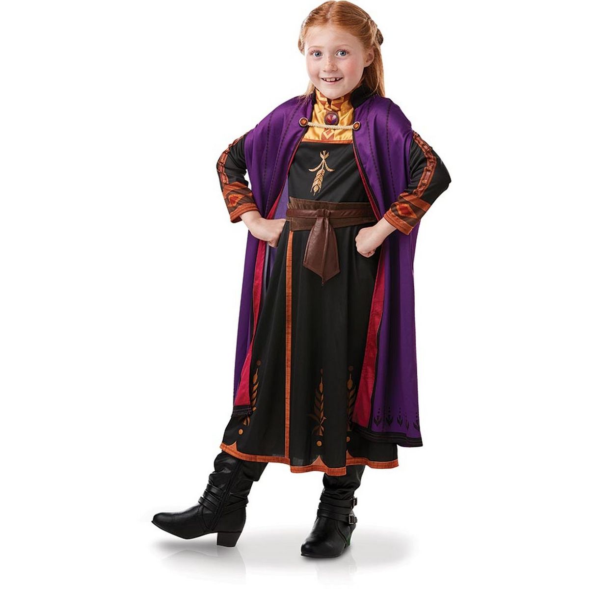 Déguisement Anna La reine des neiges 2 Disney Rubies Costume Frozen II  taille 7-8 ans robe princesse violet noir - Déguisements/Taille 7 à 10 ans  - La Boutique Disney