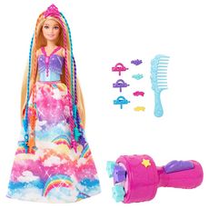 MATTEL Poupée Barbie - Barbie Princesse Tresses Magiques 
