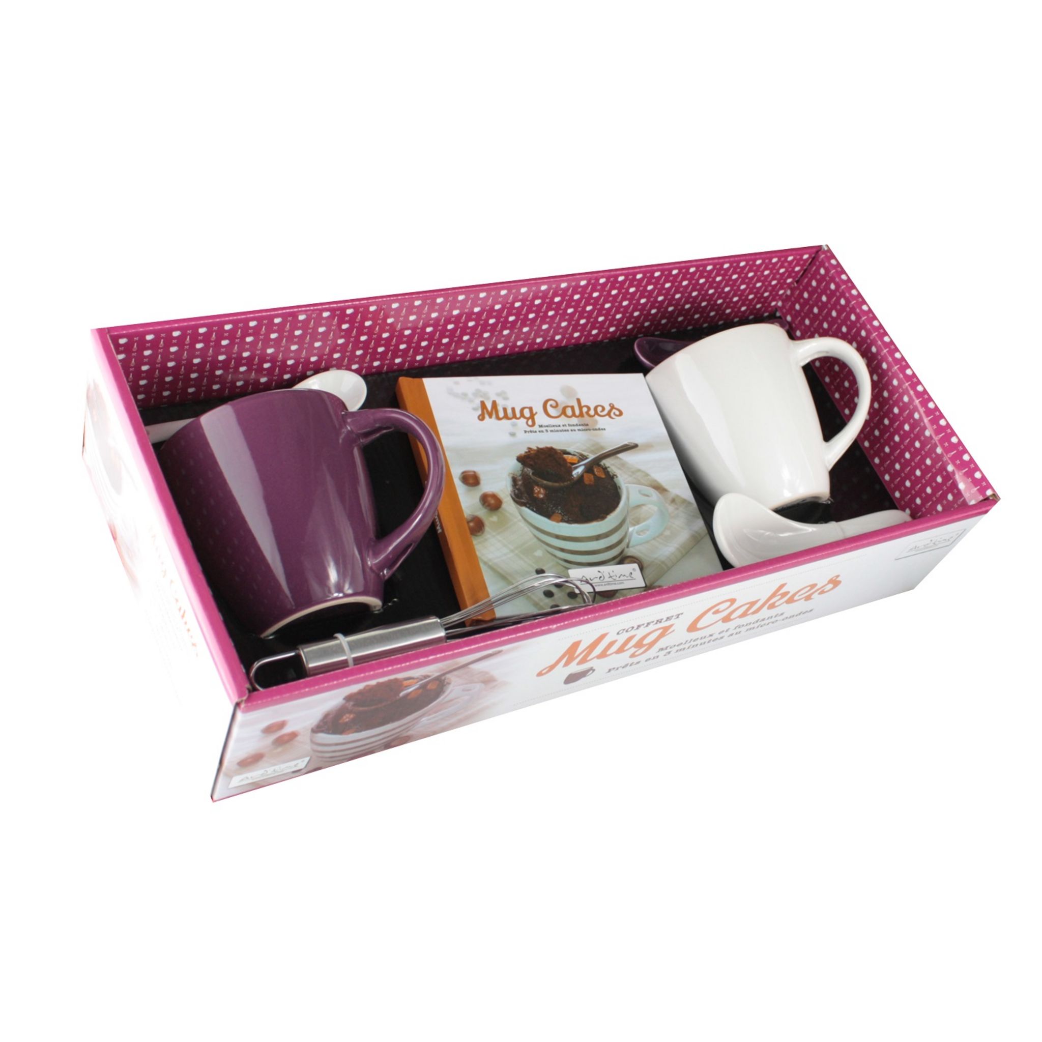 ARD TIME Coffret grand mug cake 2 pas cher 