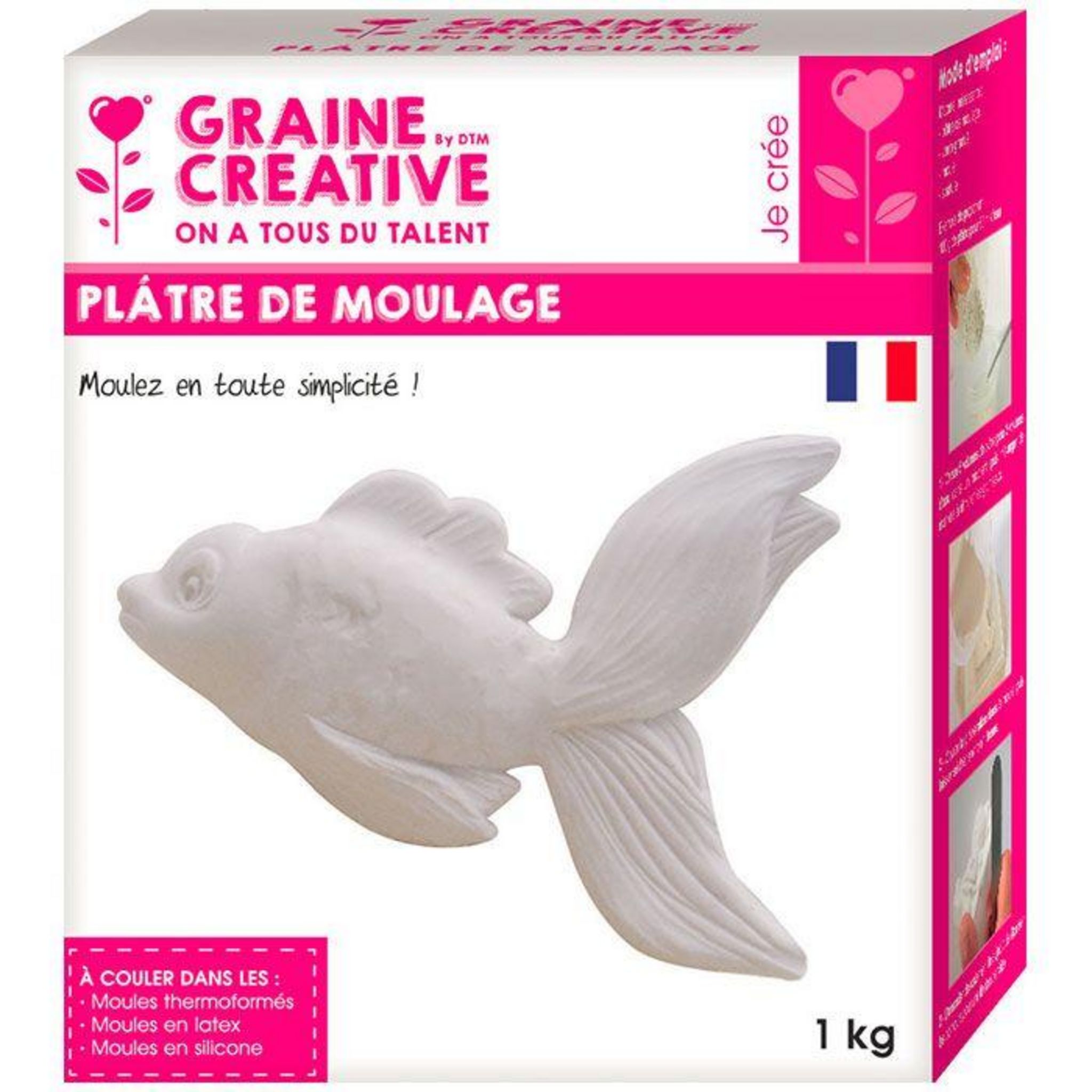 PLATRE POUR MOULAGE - INSTANT LOISIR