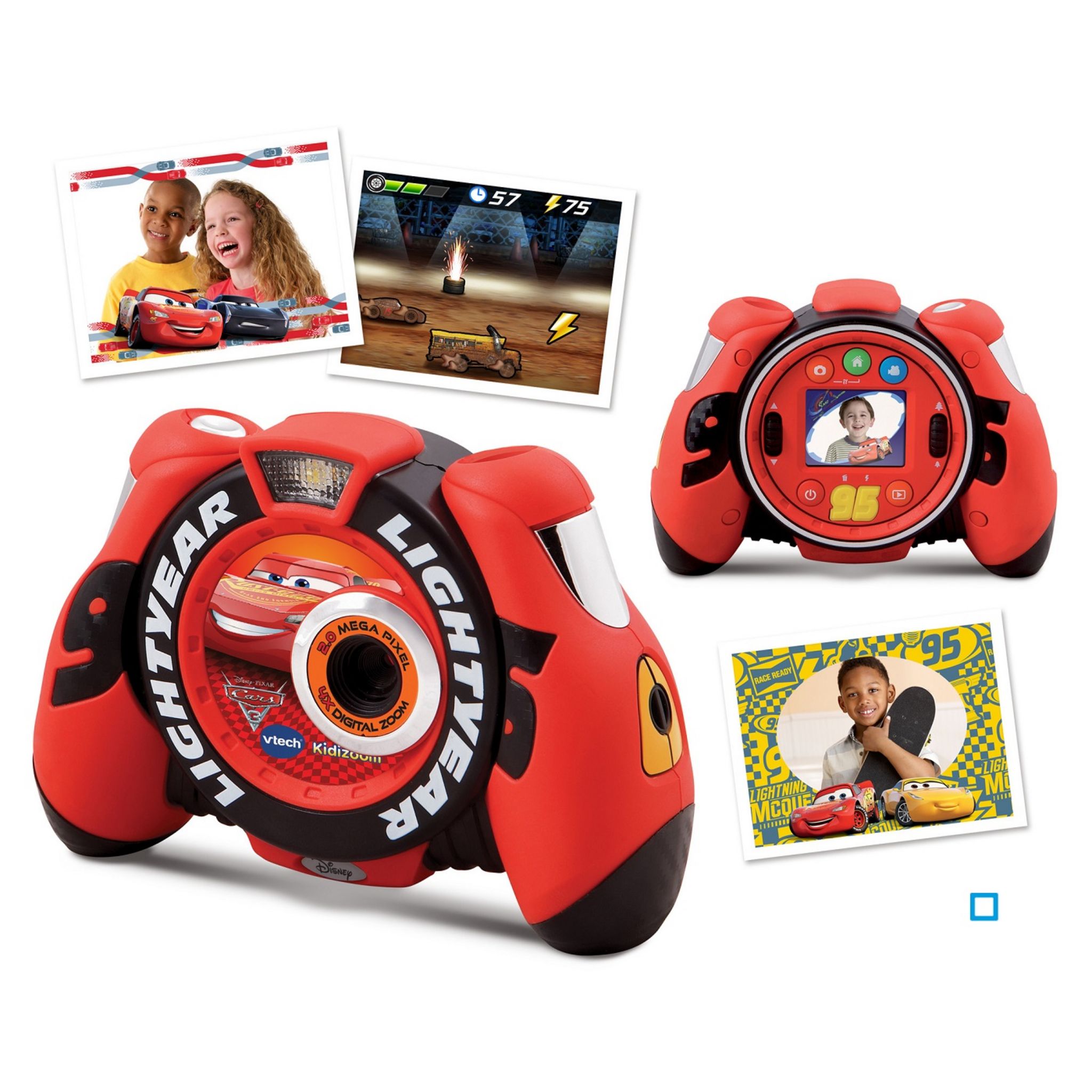 VTECH Kidizoom Flash McQueen - Cars 3 pas cher 