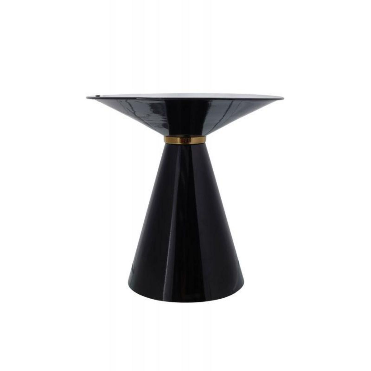 Paris Prix Table d'Appoint Design  Pina  46cm Noir