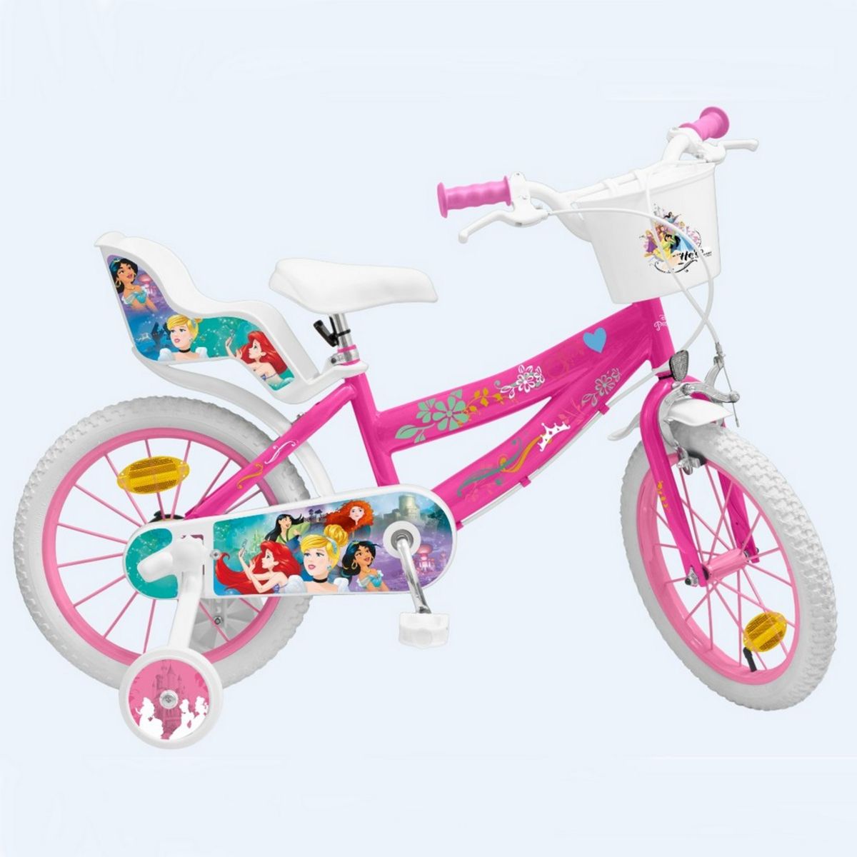 Velo Princesse Disney 16 pouces fille New pas cher Auchan