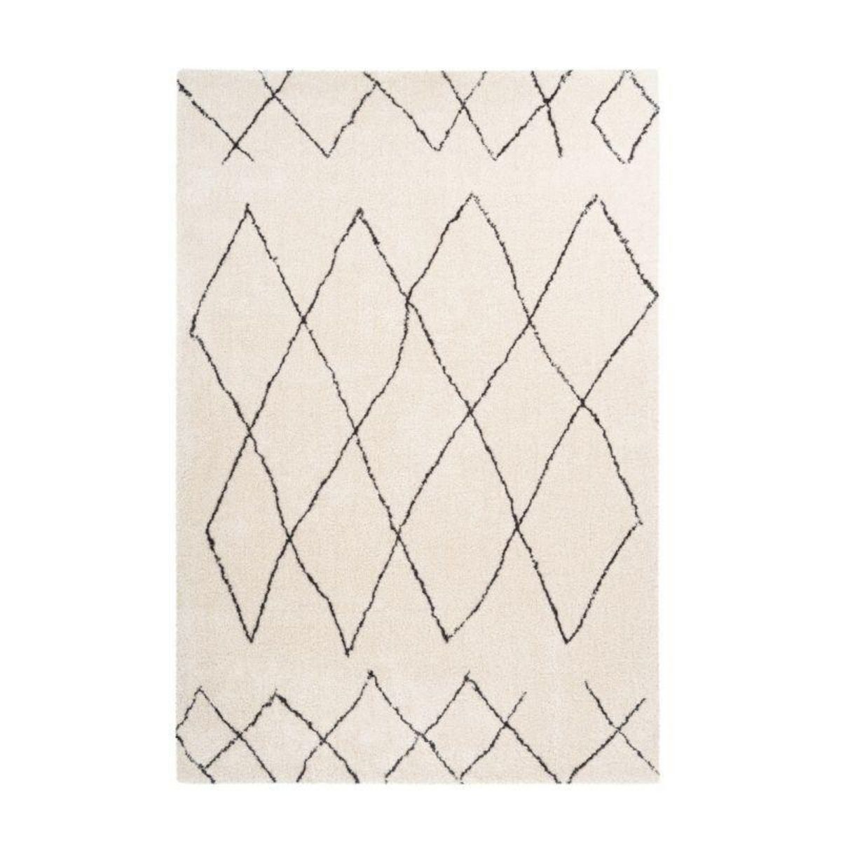 Paris Prix Tapis Motif Géométrique  Orlando  Ivoire