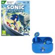 Sonic Frontiers Xbox Series X - Xbox One + Ecouteurs sans Fil Bluetooth pour Enfant Sonic