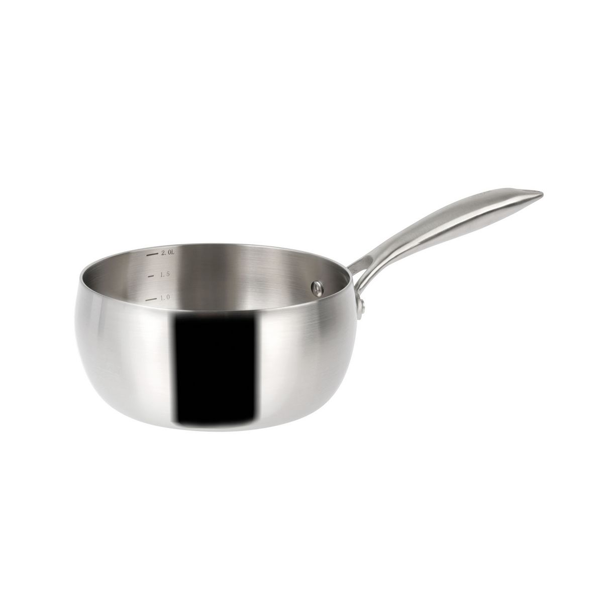 SITRAM Casserole induction inox PERLE 20 cm pas cher 