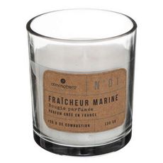 Bougie Parfumée  Sozio  7cm Fraîcheur Marine