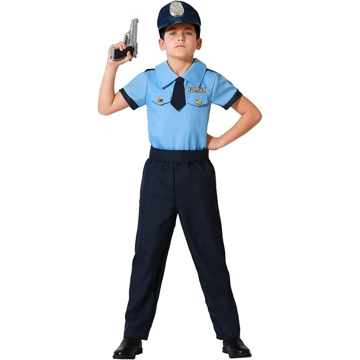 ATOSA Déguisement Policier uniforme - Garçon - 3/4 ans (96 à 104