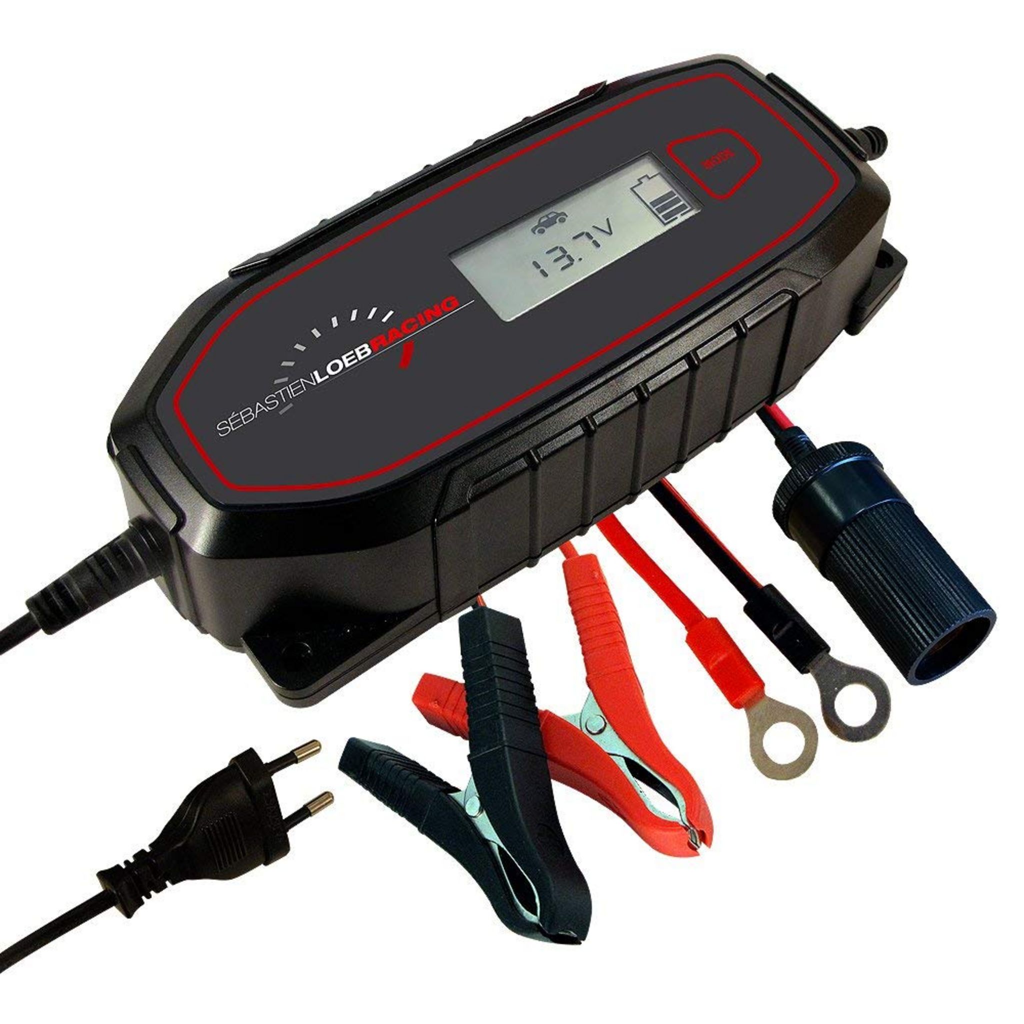 CHARGEUR BATTERIE AUTO 12/24 VOLTS : CHARGE ET MAINTIEN AUTOMATIQUE