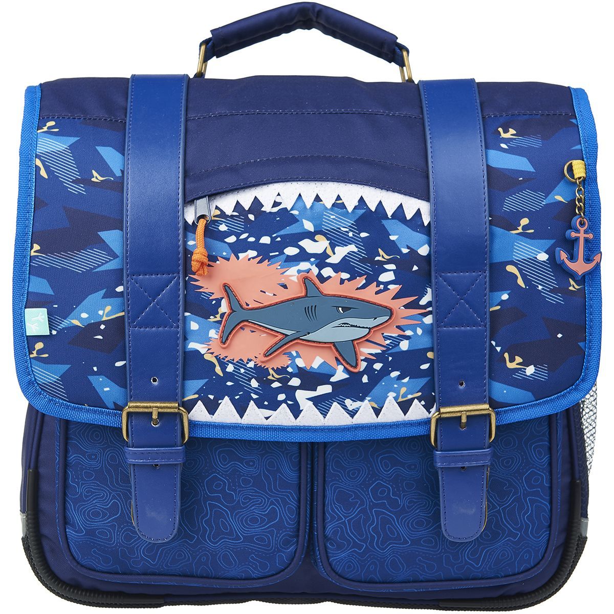 Cartable 38 cm CP CE1 CE2 requin bleu Urban Shark