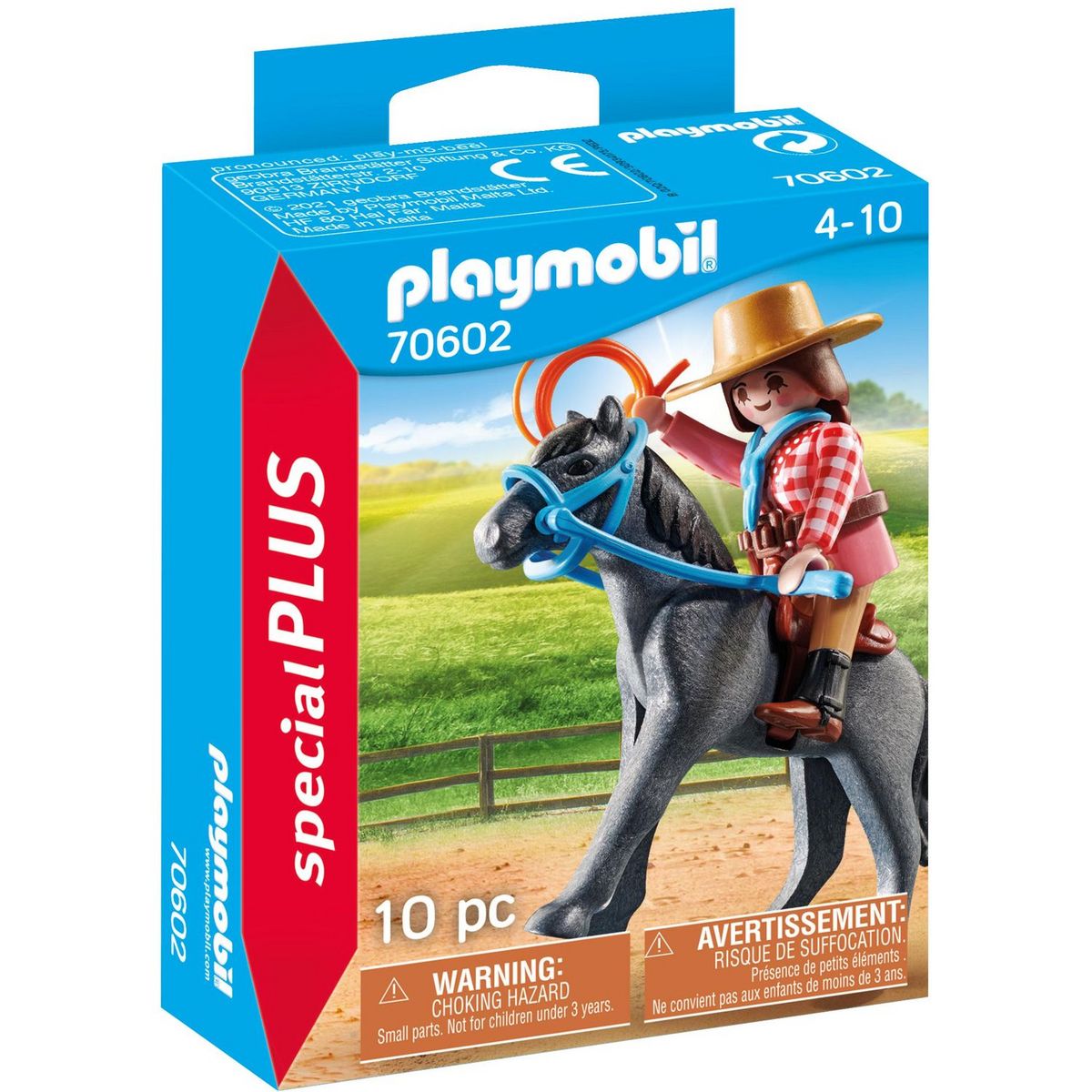 PLAYMOBIL 70602 - Special Plus Cavalière et son cheval