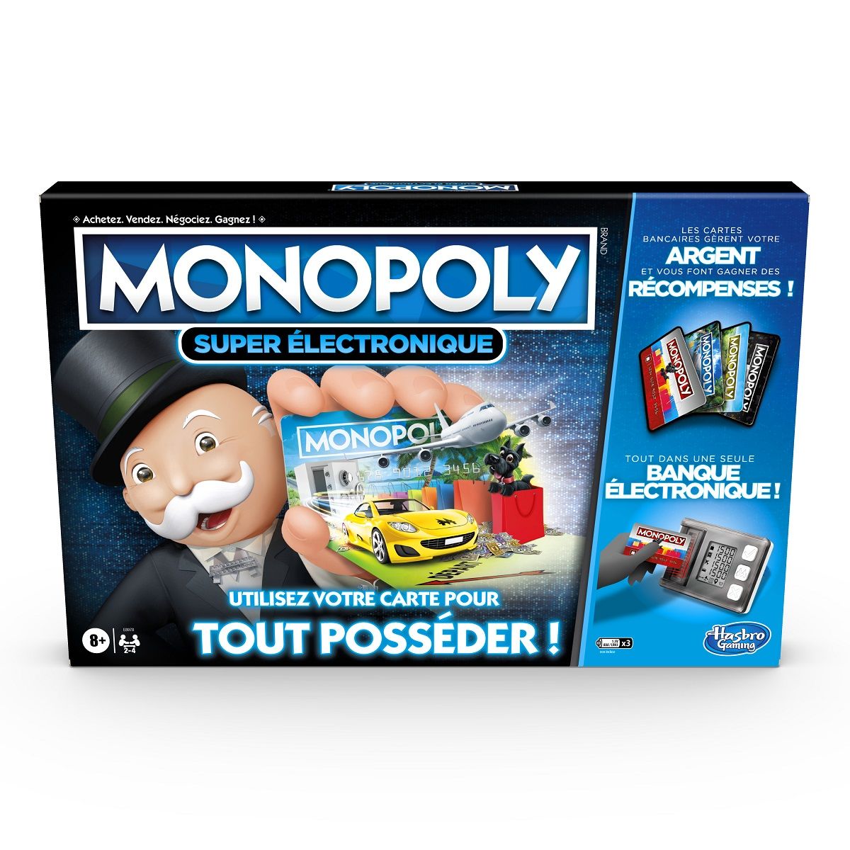 HASBRO Jeu Monopoly Super Electronique