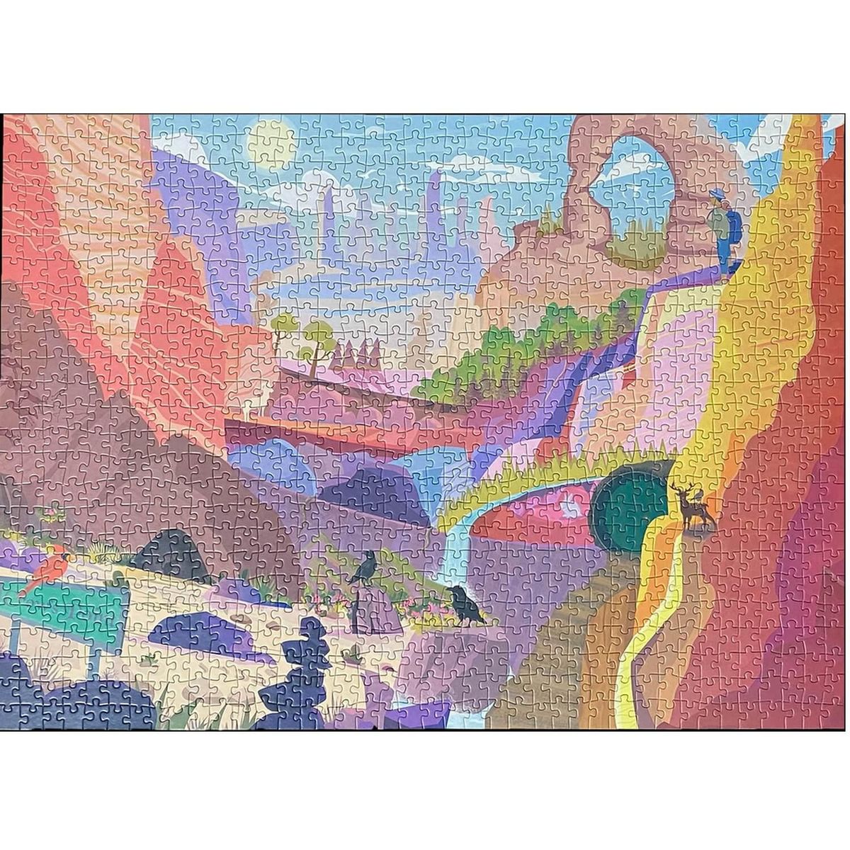  Puzzle 1000 pièces : Canyons of the West