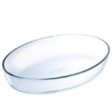 PYREX Plat à four ovale en verre ESSENTIAL