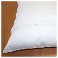 DODO Protège oreiller absorbant en polycoton anti-acariens MILLE ET UNE NUITS DE CONFORT (Blanc)