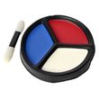 GOODMARK Kit maquillage 3 palette : bleu/blanc/rouge 