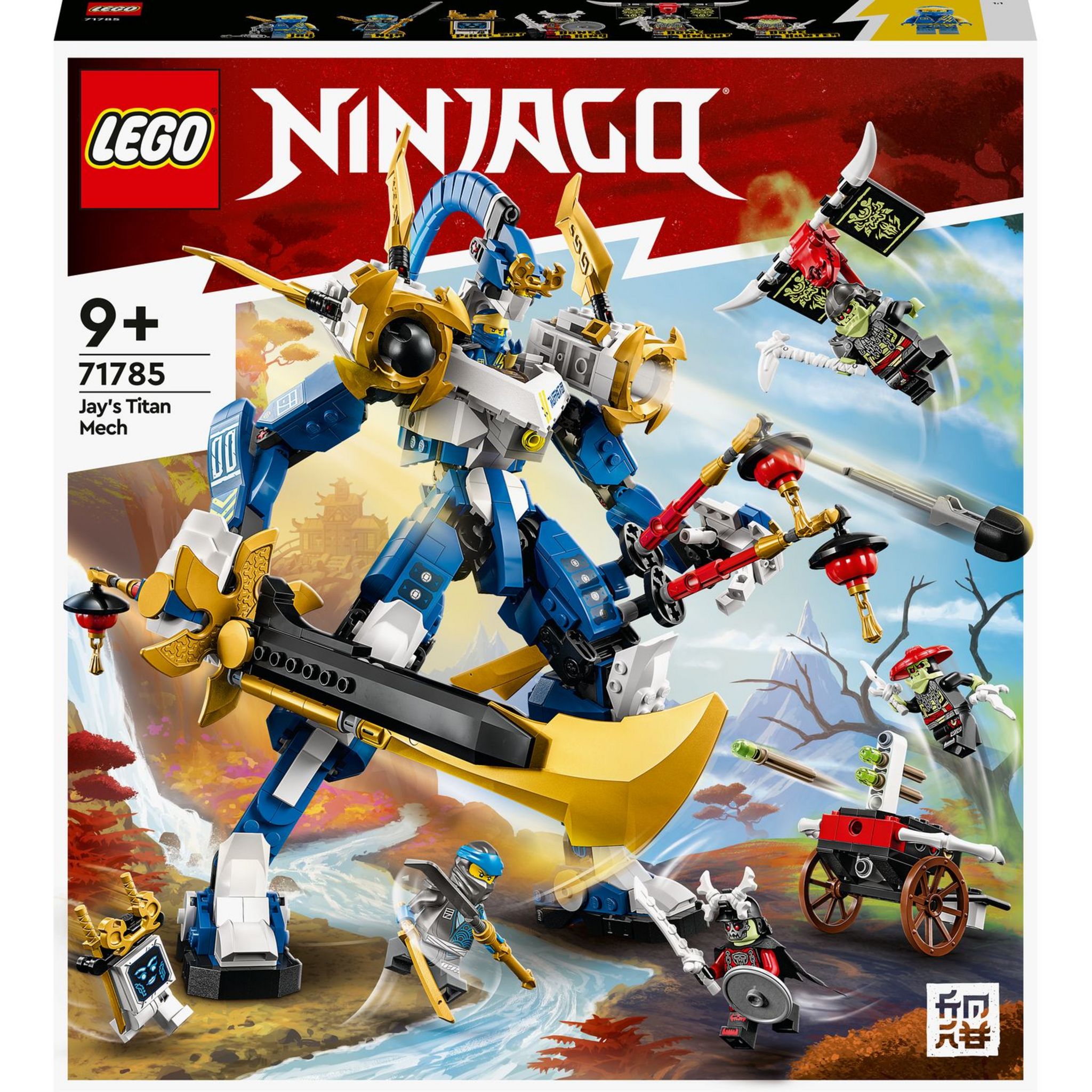 LEGO® NINJAGO 71790 Le Chien de Combat Dragon Imperium, Jouet de Ninja avec  Figurines de