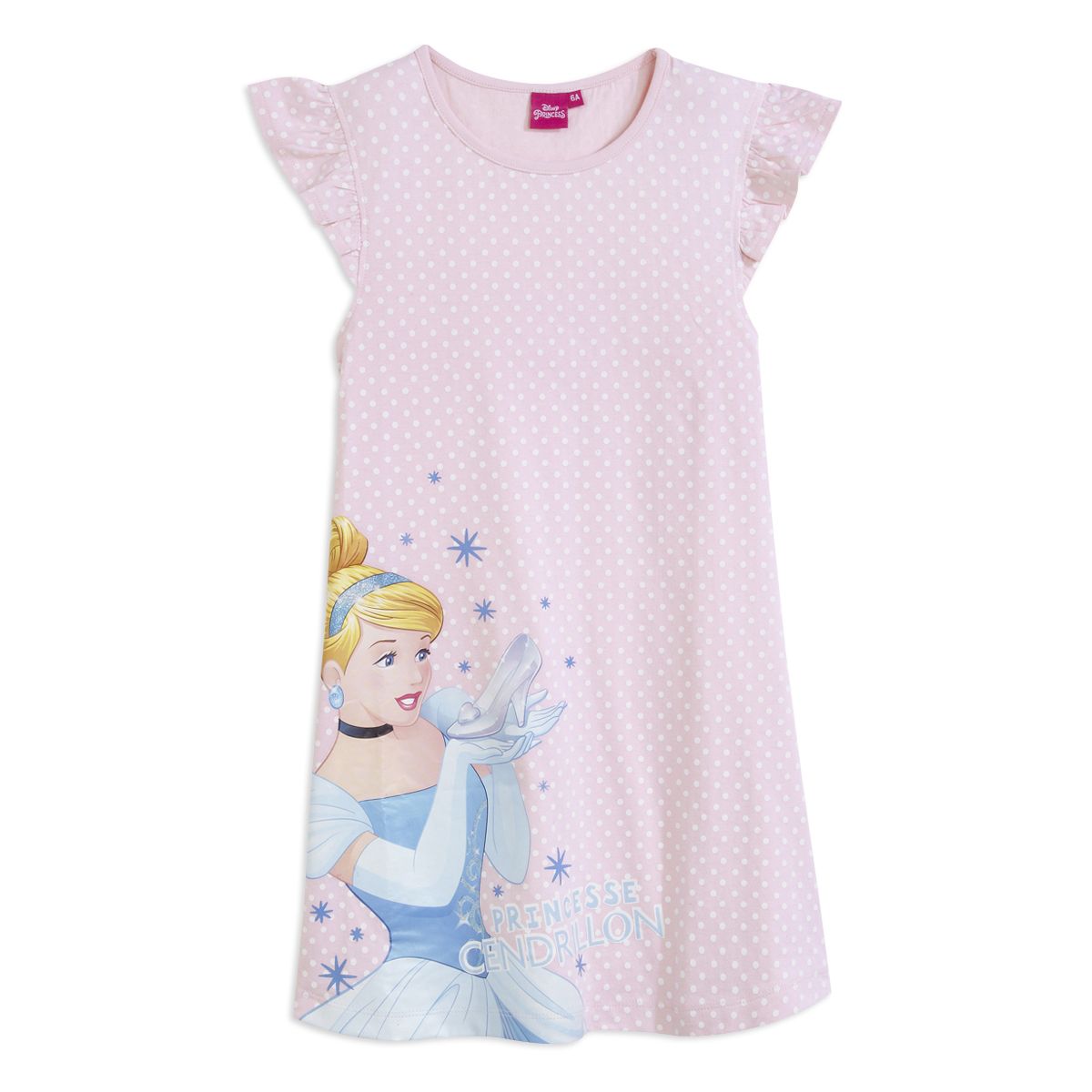 PRINCESS DISNEY Chemise de nuit fille du 2 au 8 ans pas cher