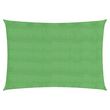 Voile d'ombrage 160 g/m^2 Vert clair 2x4 m PEHD