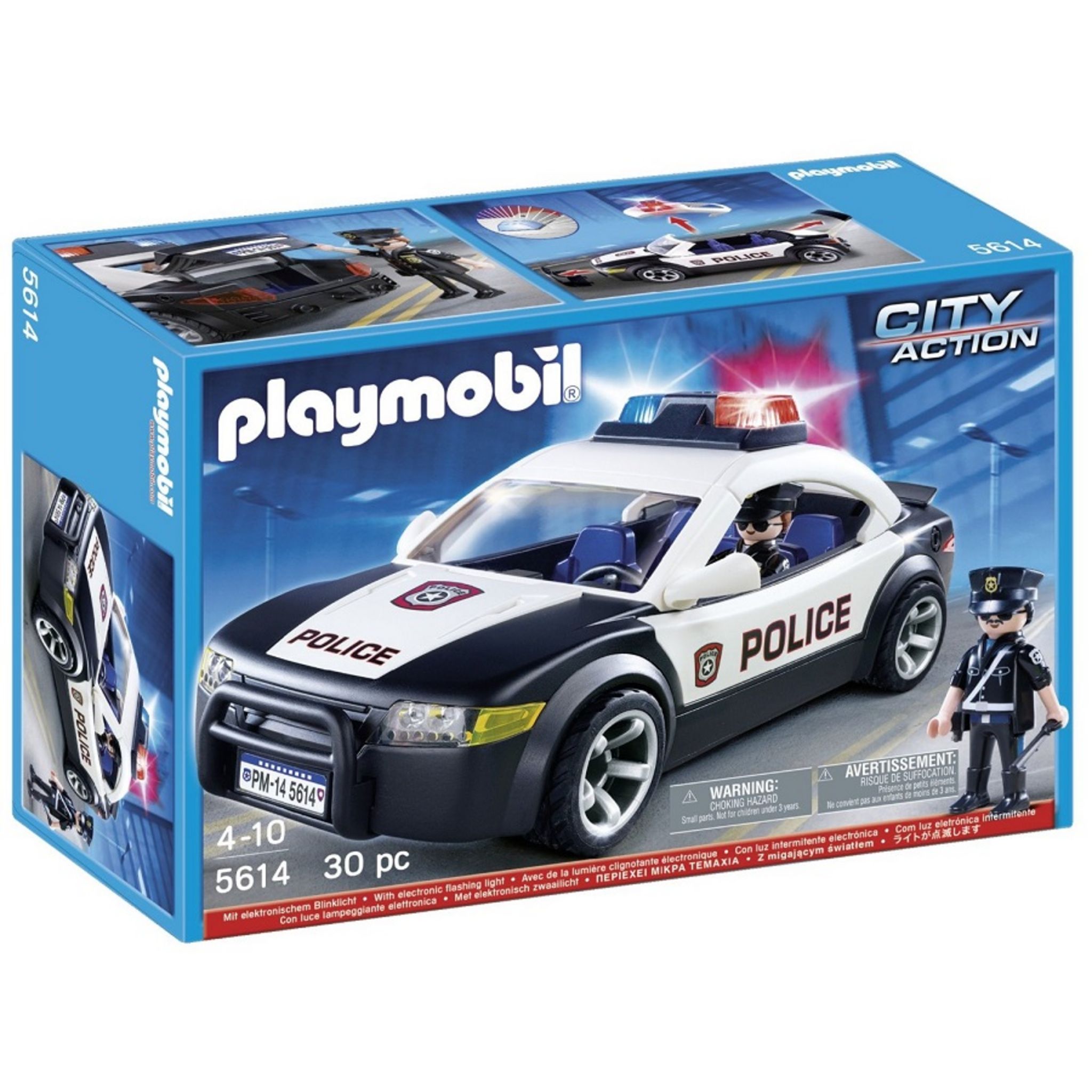 PLAYMOBIL 5614 City Action Police Cruiser pas cher 