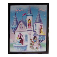 Tableau Princesse 20 x 25 cm Disney cadre enfant fille