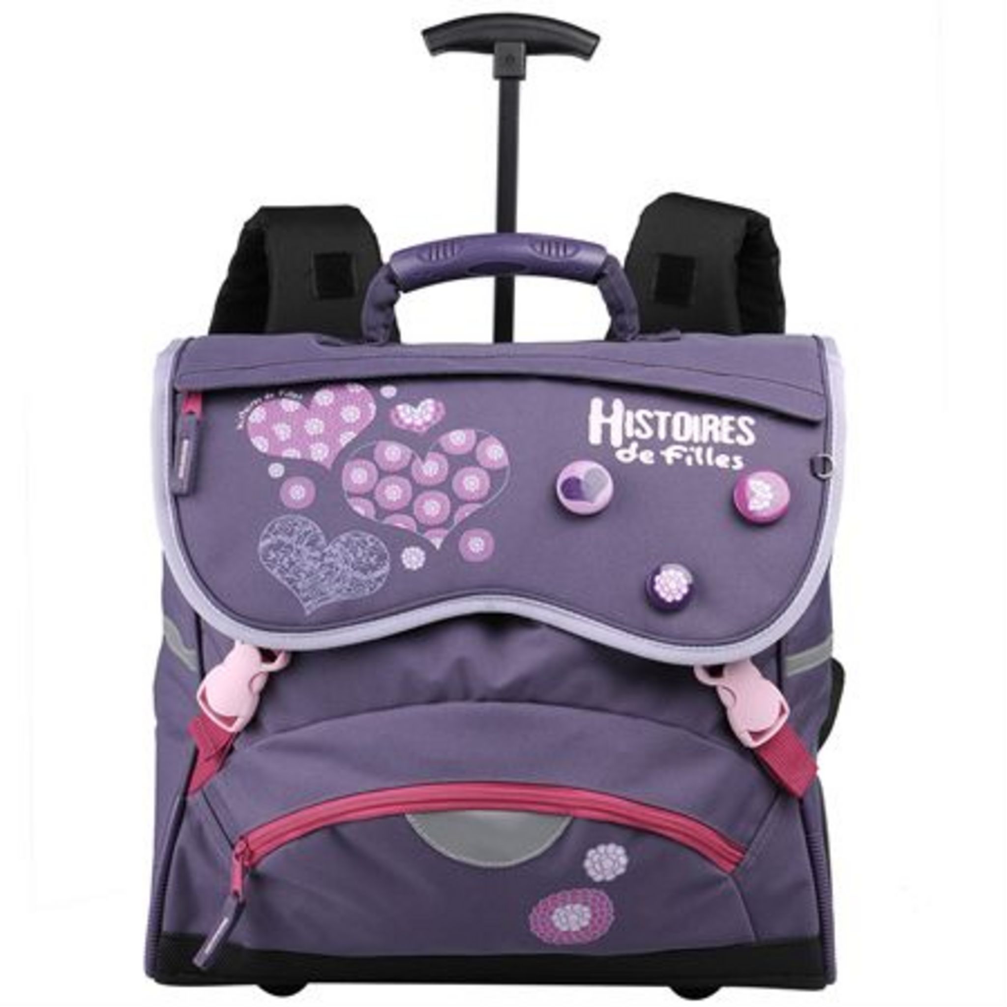 Cartable Histoires de filles pas cher Auchan