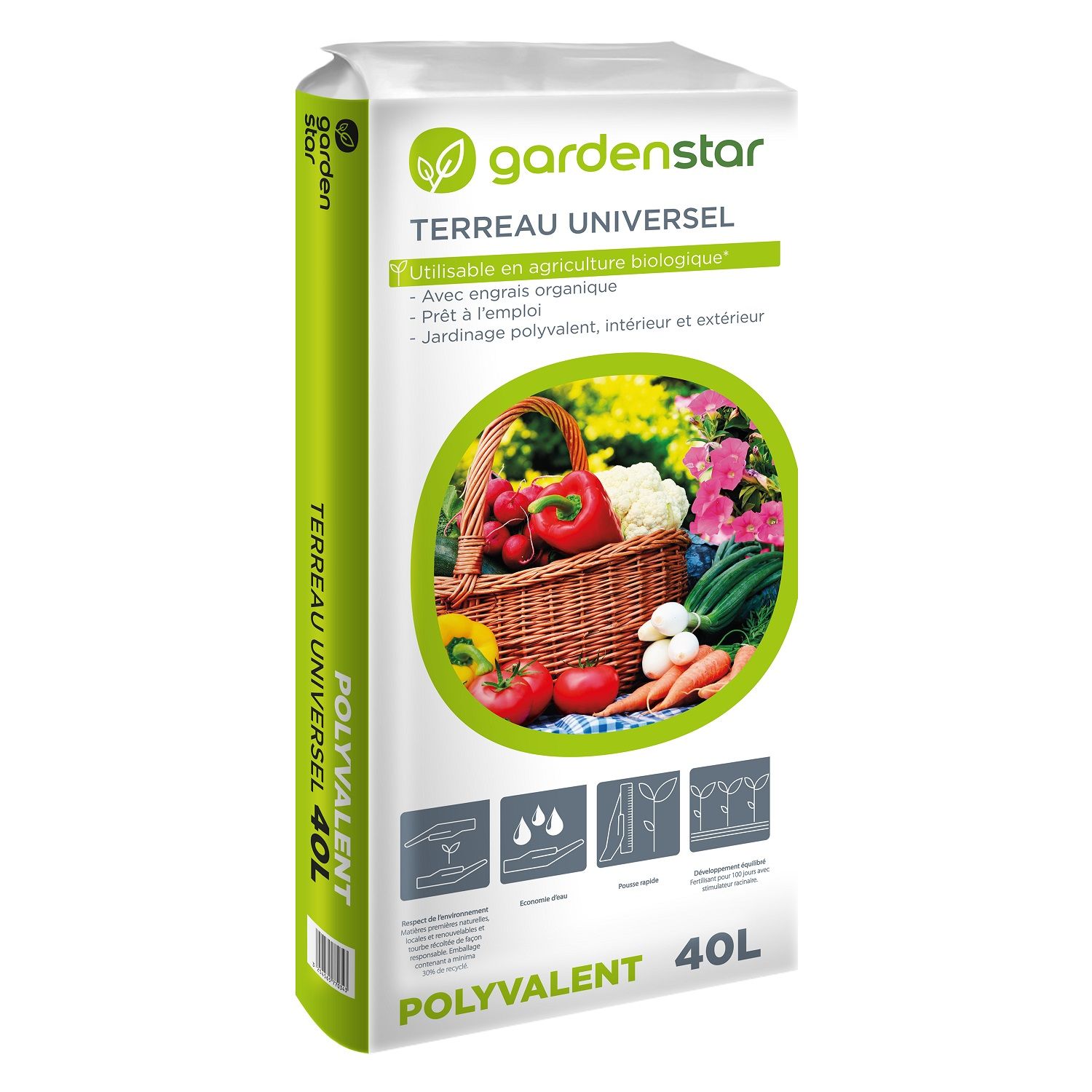 Terreau Universel toutes plantes 6L - OOGarden