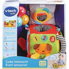 VTECH Cube interactif éveil sensoriel 