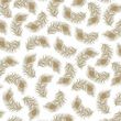 Artemio Papier calque japonais 90 g/ m² - 30 x 30 cm - Plumes dorées