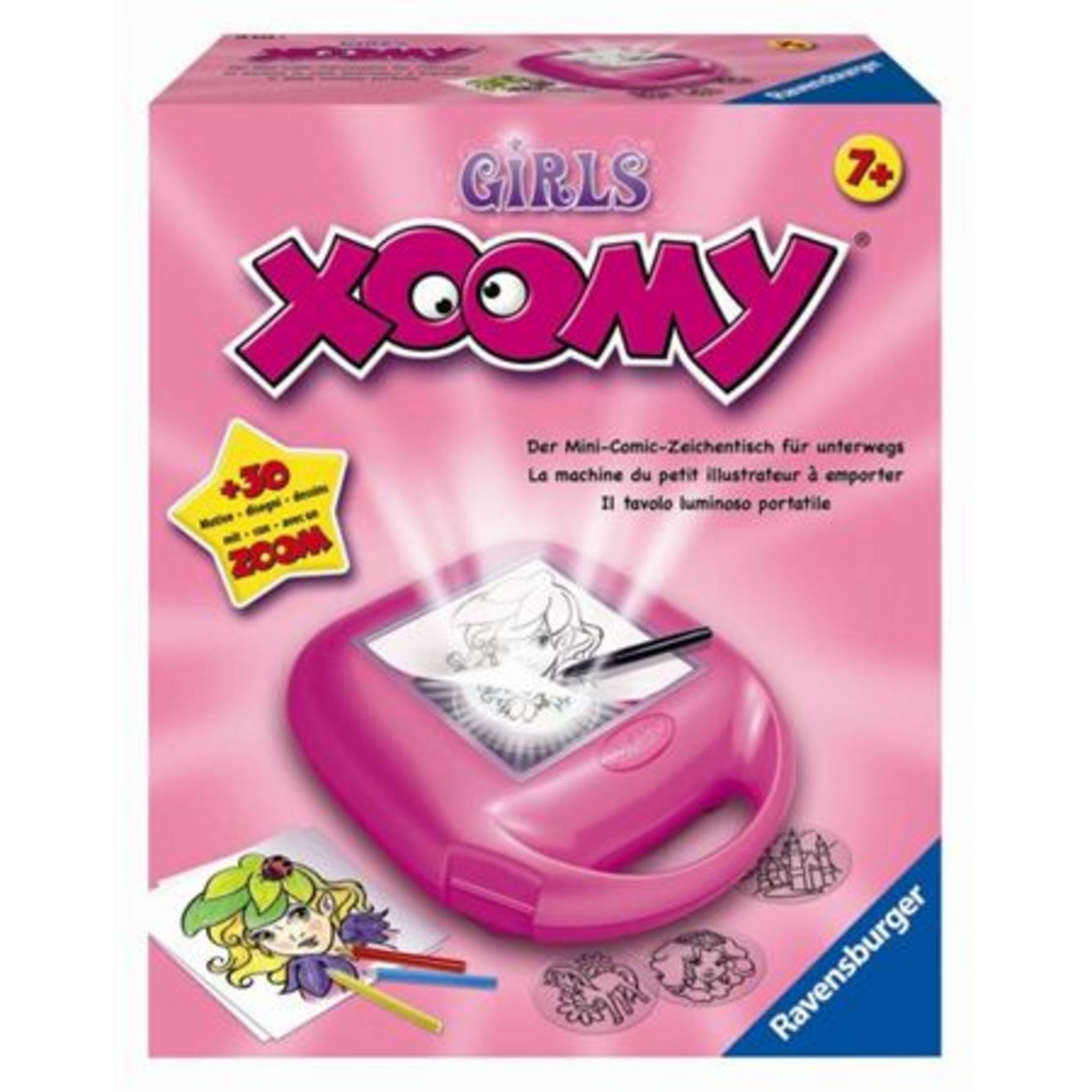 RAVENSBURGER Girls Xoomy - La machine du petit illustrateur pas cher 