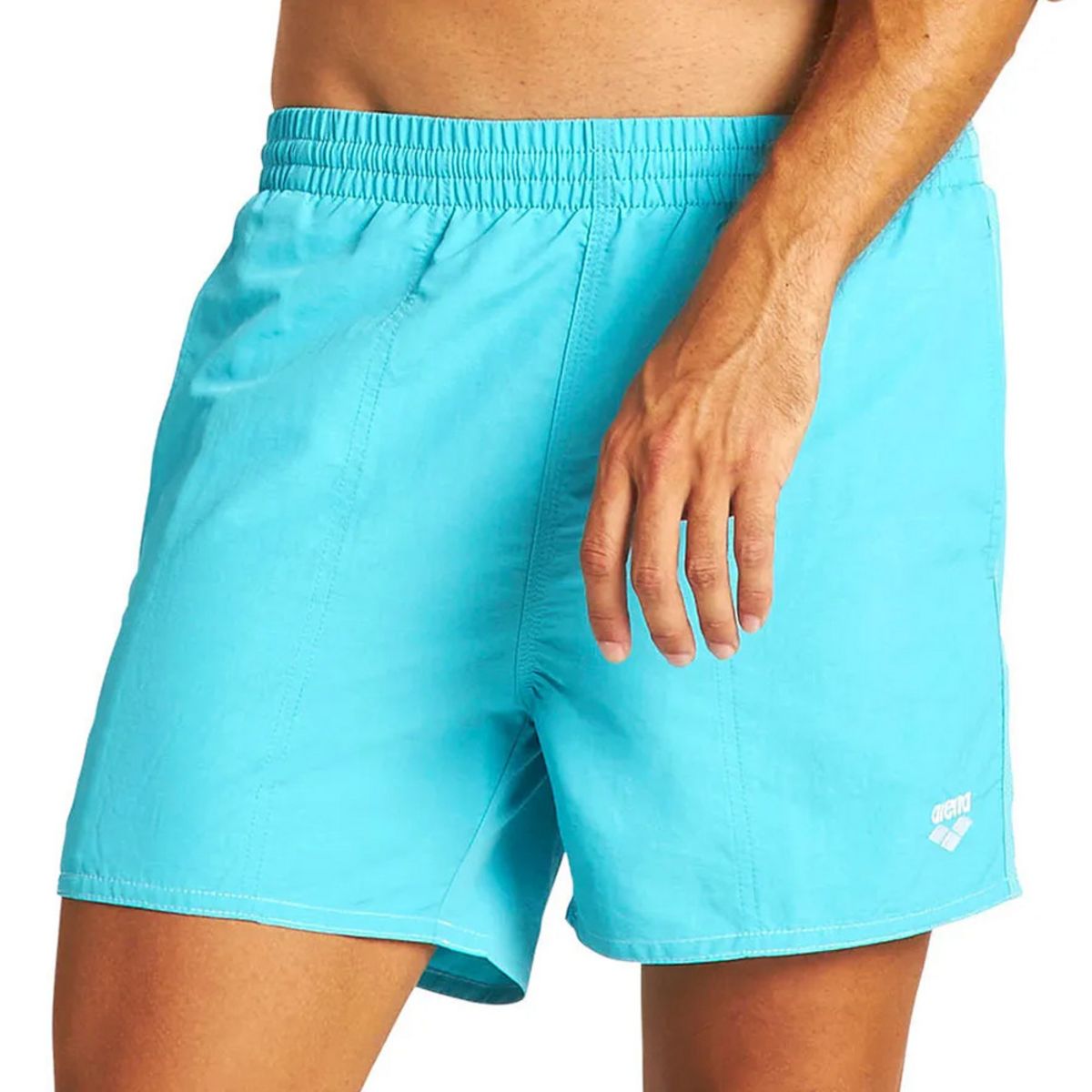 MAILLOT DE BAIN HOMME BOXER ARENA NOIR BLEU TURQUOISE