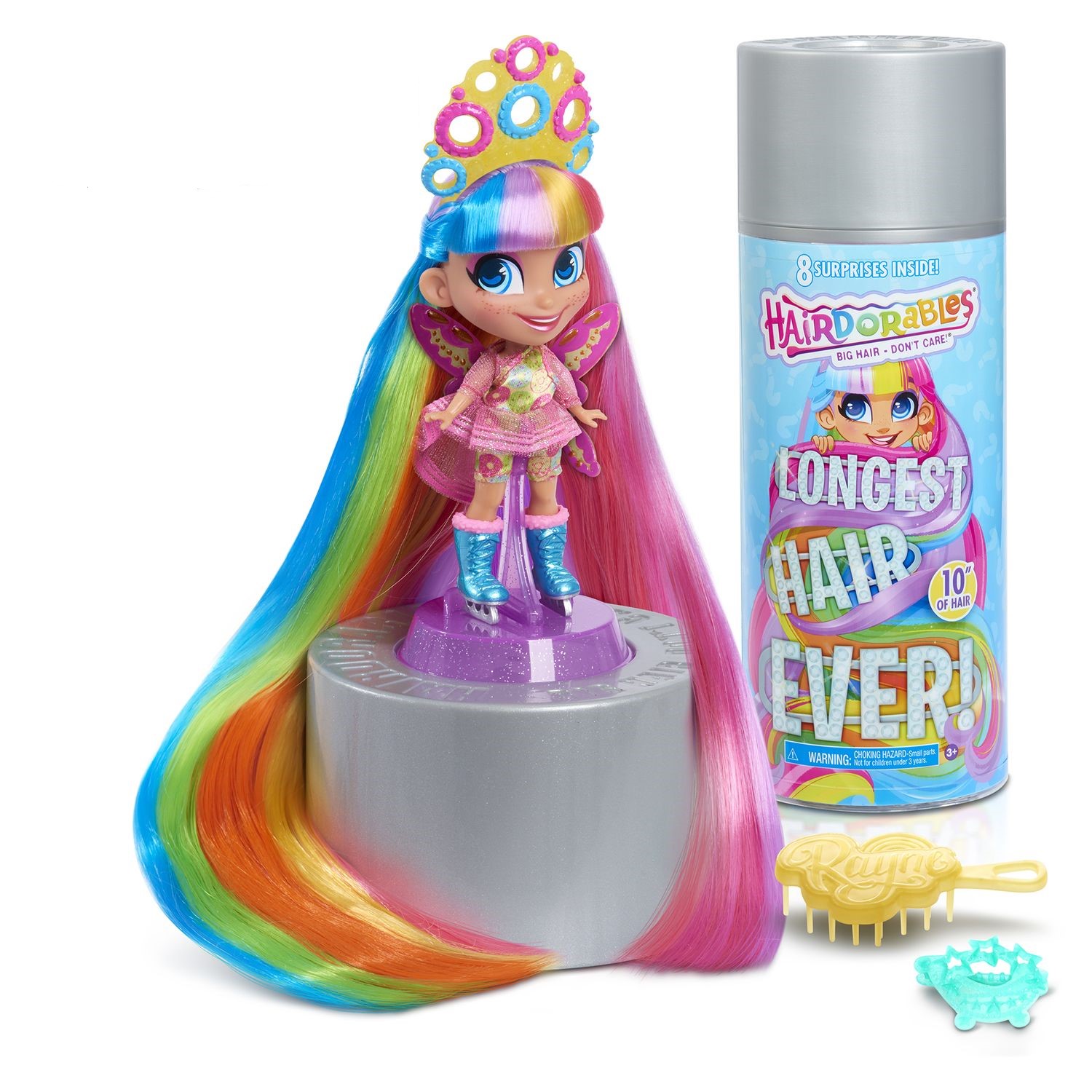 GP TOYS Poupee surprise cheveux super longs Hairdorables pas cher Auchan