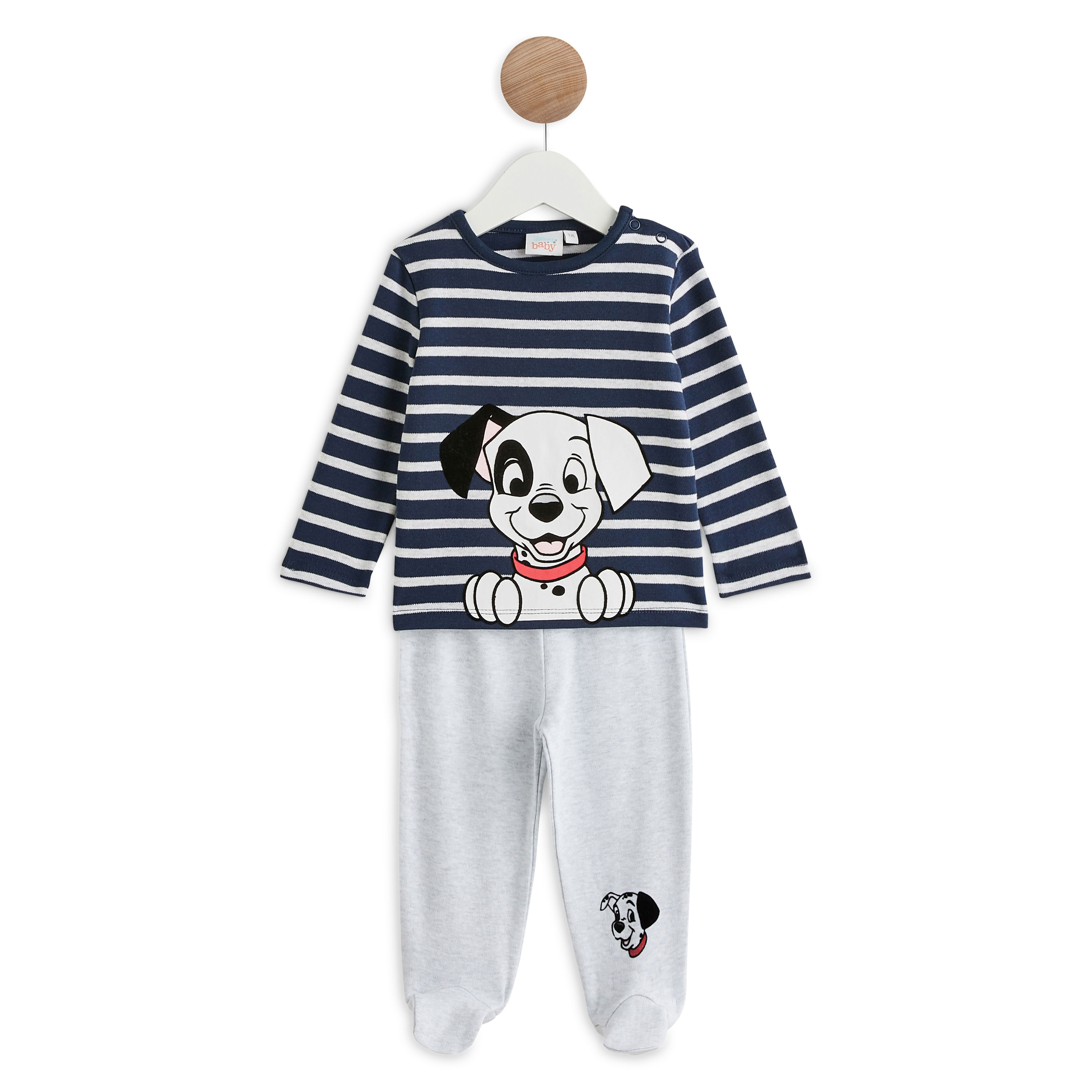 Les Dalmatiens Pyjama 2 pieces bebe garcon pas cher Auchan