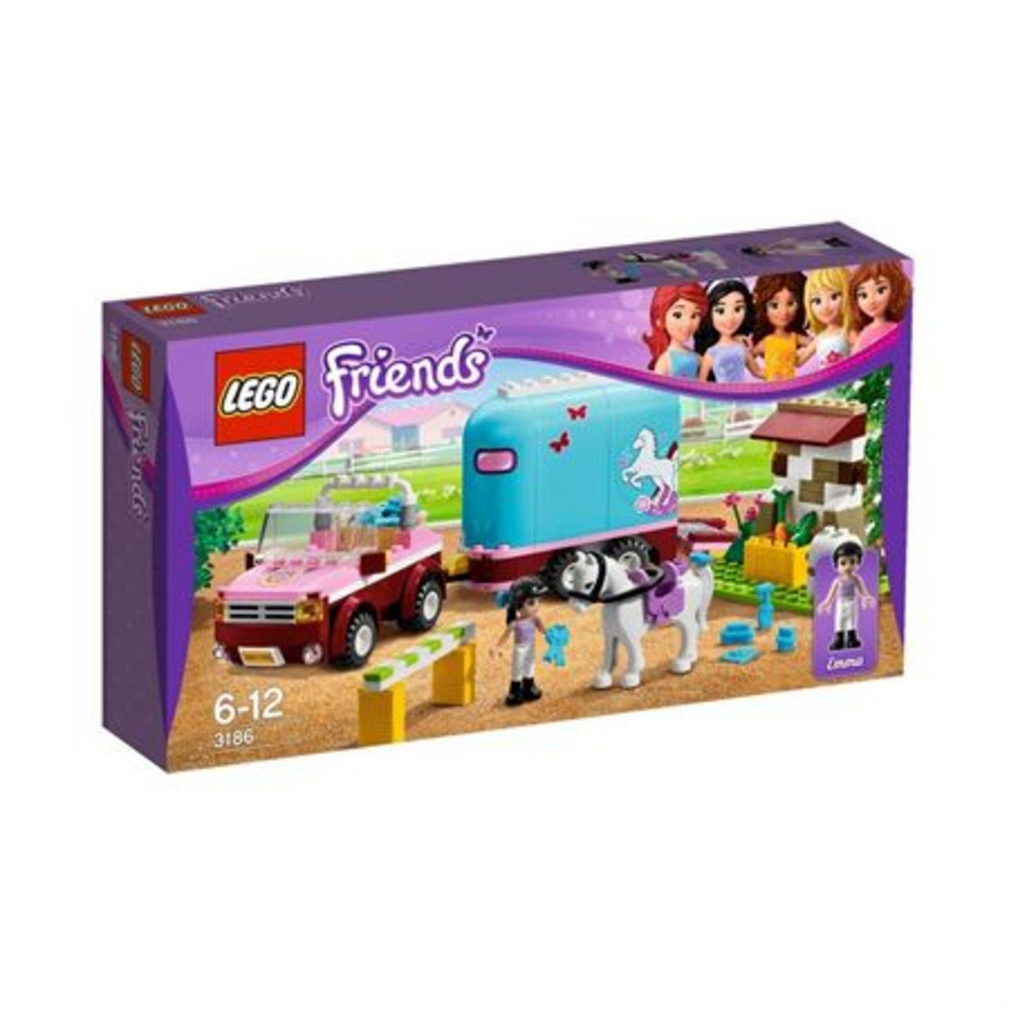 ② Lego Friends 3186 - Remorque à chevaux — Jouets