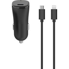 ESSENTIEL B Chargeur allume-cigare USB-C 20W + Cable Lightning